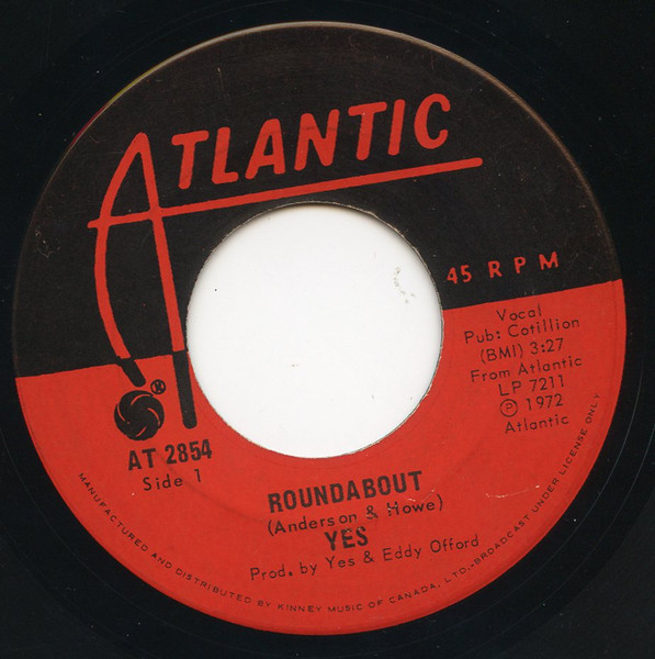 Yes - Roundabout | Releases | Discogs