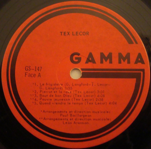 Tex Lecor - Tex Lecor C'est Moi...  Et Lui Aussi | Gamma (GS-147) - 3