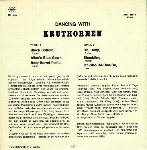 télécharger l'album AB Kruthornen - Dancing With AB Kruthornen