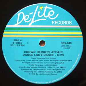 Crown Heights Affair - Dance Lady Dance / The Rock Is Hot album cover
