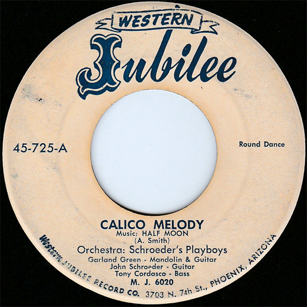 ladda ner album Schroeder's Playboys - Calico Melody Teton Mountain Stomp