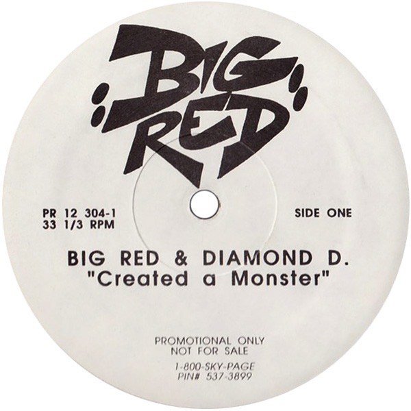 Big Red & Diamond D – Created A Monster (1995, Vinyl) - Discogs