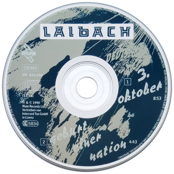 last ned album Laibach - 3 Oktober Geburt Einer Nation