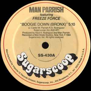 Man Parrish - Boogie Down (Bronx) album cover