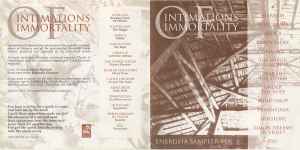 Intimations Of Immortality - Energeia Sampler Vol. 1 - Various