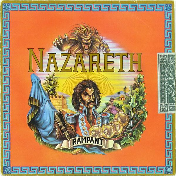 Обложка конверта виниловой пластинки Nazareth (2) - Rampant