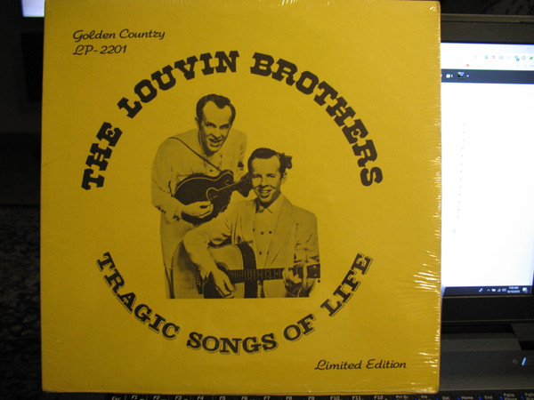 1956 LOUVIN BROTHERS Tragic Songs Of Life Pt 2 Gospel Country