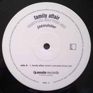 Jazoulster - Family Affair album cover