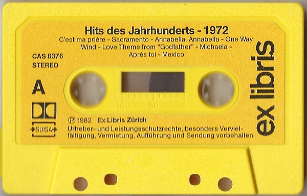 lataa albumi Various - Hits Des Jahrhunderts Succès Du Siècle 1972