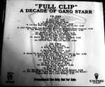 Gang Starr - Full Clip: A Decade Of Gang Starr | Releases | Discogs