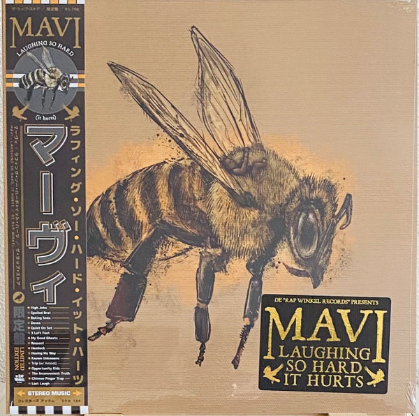 Mavi – Laughing So Hard, It Hurts (2023, OBI Gold / Black Marble 