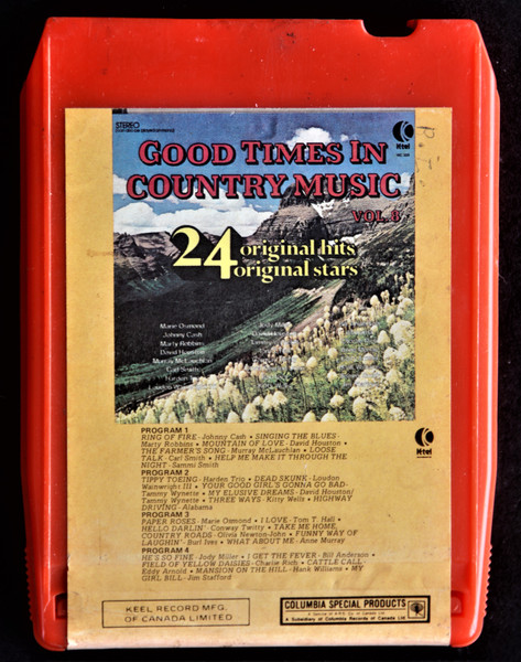 Good Times In Country Music Vol. 8 (8-Track Cartridge) - Discogs