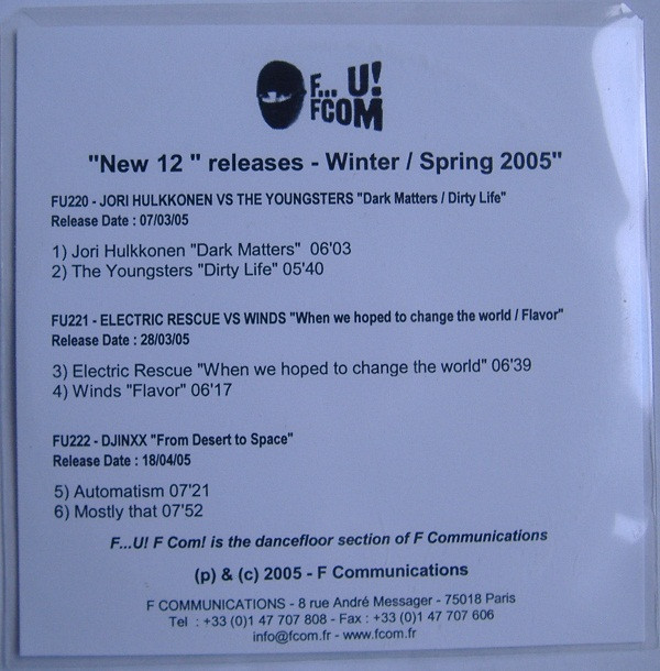 ladda ner album Various - New 12 Releases Winter Spring 2005