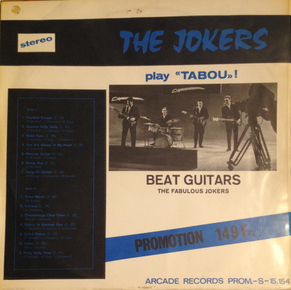 The Jokers – Beat Guitars (1965, Vinyl) - Discogs