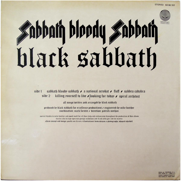 black sabbath -attention! black sabbath!- lp di - Compra venta en  todocoleccion