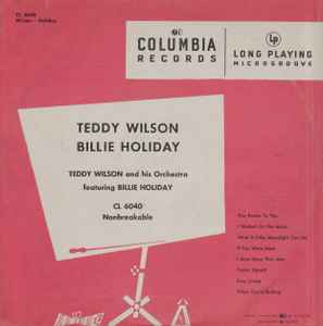 Teddy Wilson - Billie Holiday – Teddy Wilson And His Orchestra