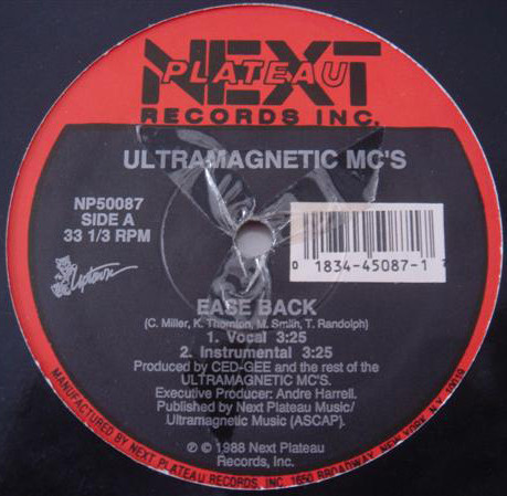 Ultramagnetic MC's – Ease Back / Kool Keith Housing Things (1988 