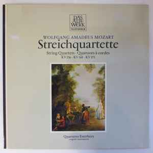 Wolfgang Amadeus Mozart - Streichquartette / String Quartets - Quatuors à cordes KV 156, KV 168, KV 173 album cover