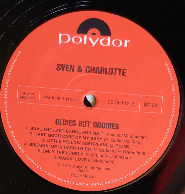 lataa albumi Sven & Charlotte - Oldies But Goodies