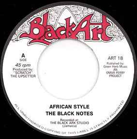 African Style - The Black Notes