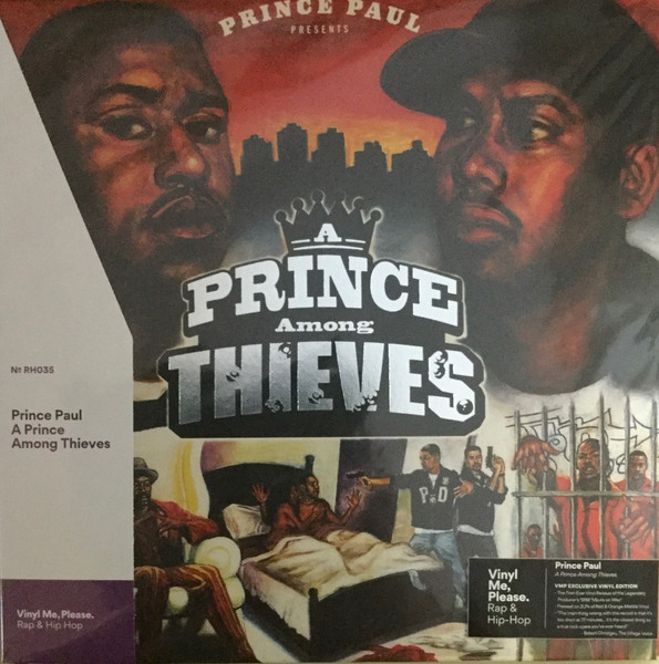 Prince Paul – A Prince Among Thieves (2020, Red & Orange Marble