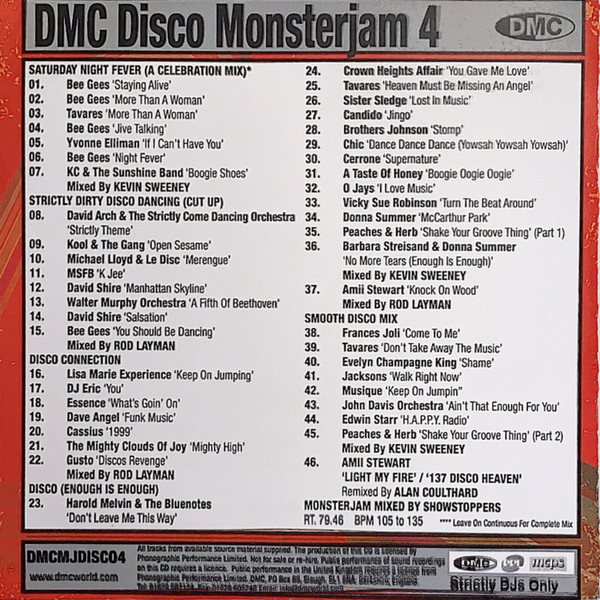 ladda ner album Various - DMC Disco Monsterjam Volume 3