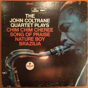 The John Coltrane Quartet – The John Coltrane Quartet Plays (1980 