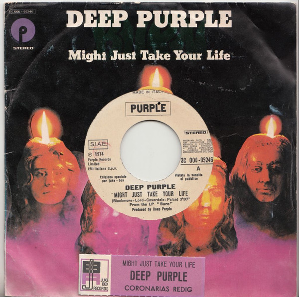 Deep Purple – Might Just Take Your Life (1974, Vinyl) - Discogs