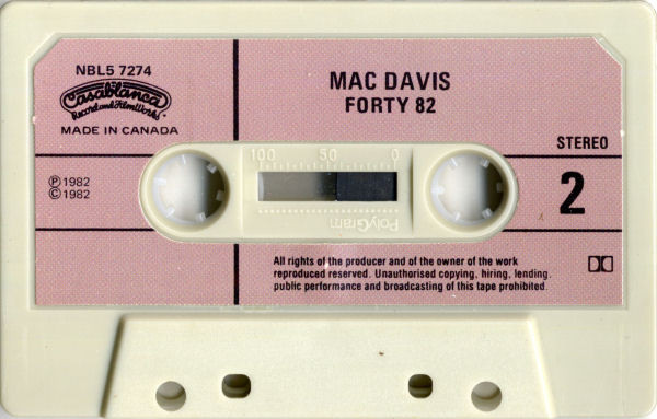 lataa albumi Mac Davis - Forty 82