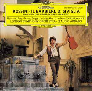 Gioacchino Rossini - Il Barbiere Di Siviglia (Highlights-Querschnitt-Extraits-Brani Scelti) album cover