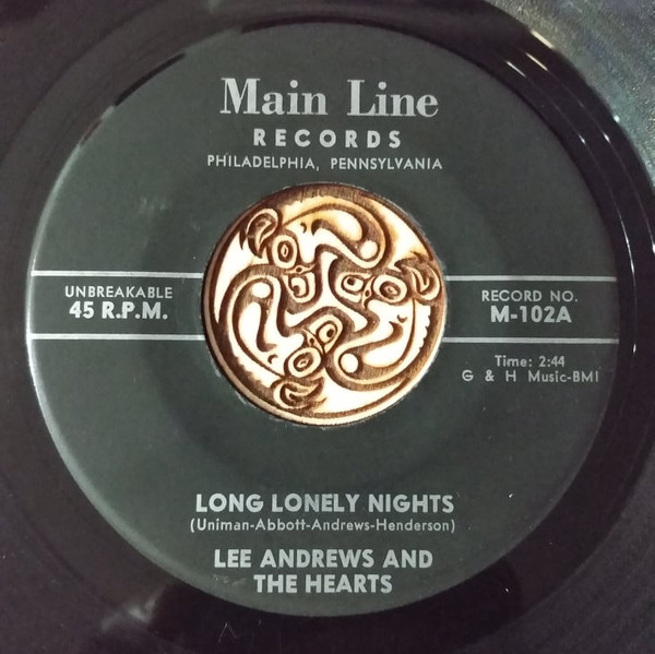 Lee Andrews & The Hearts – Long Lonely Nights / The Clock (1957