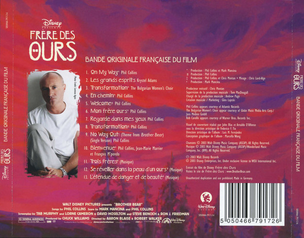 ladda ner album Mark Mancina And Phil Collins - Frère Des Ours Bande Originale Française Du Film