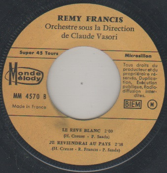 télécharger l'album Rémy Francis - Sur Le Mont Sinaï