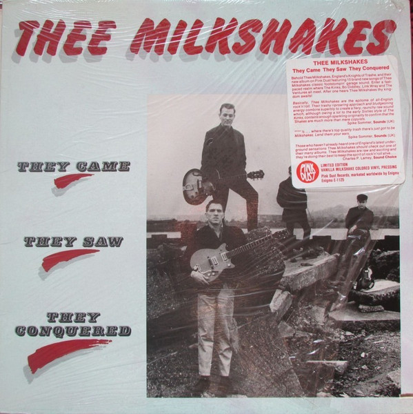 Thee Milkshakes – They Came They Saw They Conquered (1984, Vinyl 