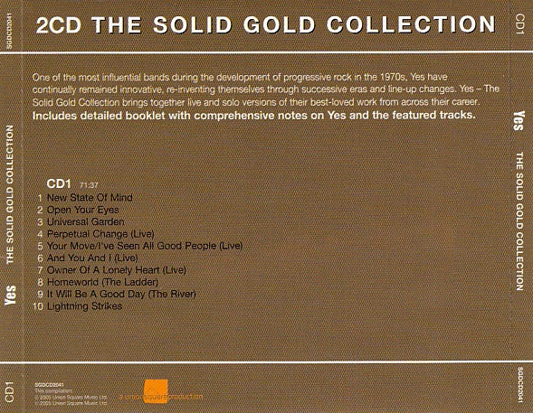 Album herunterladen Yes - The Solid Gold Collection