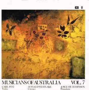 Carl Pini - Musicians Of Australia, Vol. 7 album cover