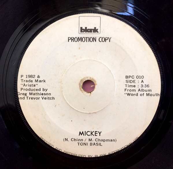 Toni Basil Mickey Thief On The Loose Vinyl Discogs