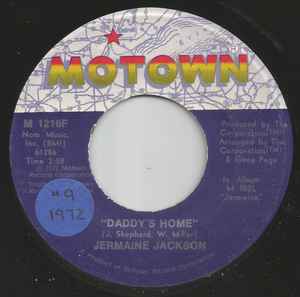 Jermaine Jackson - Daddy's Home / Take Me In Your Arms (Rock Me For A Little While album cover