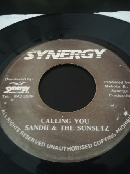 Sandii & The Sunsetz – Calling You (1988, Vinyl) - Discogs