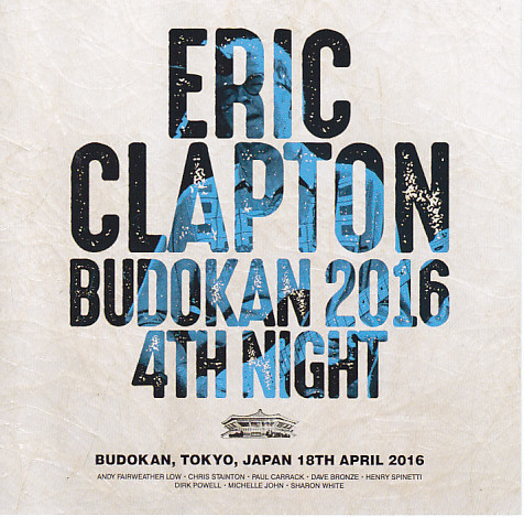descargar álbum Eric Clapton - Budokan 2016 4th Night