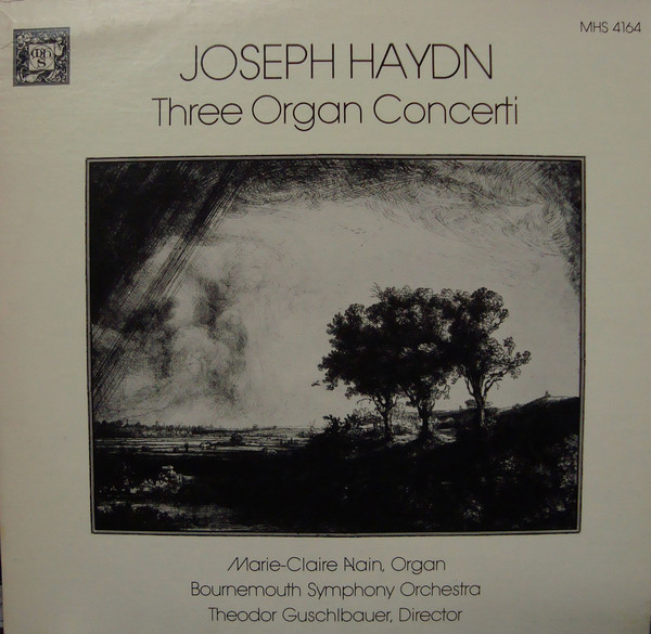 ladda ner album J Haydn MarieClaire Alain Bournemouth Sinfonietta Orchestra Dir Theodor Guschlbauer - Three Organ Concerti