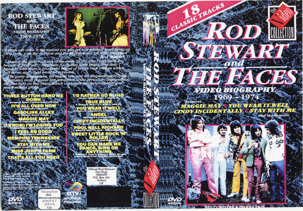 LD♪ROD STEWART and THE FACES♪VIDEO BIOGRAPHY 1969-1974
