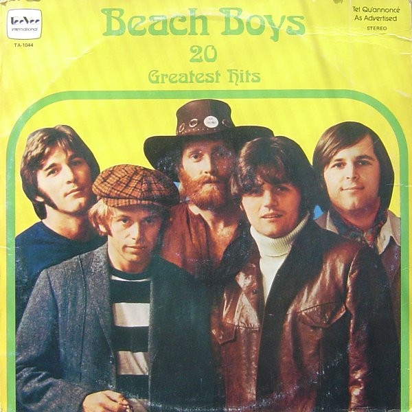 The Beach Boys – 20 Greatest Hits (1979, Vinyl) - Discogs