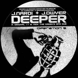 James Nardi & Julian Dwyer - Deeper album cover