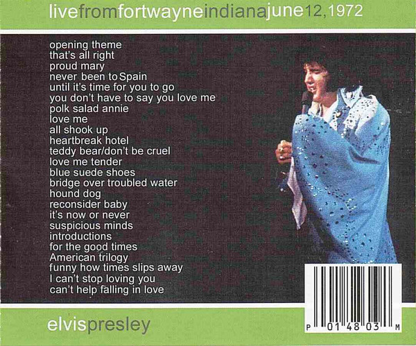 lataa albumi Elvis Presley - Live From Fort Wayne Indiana