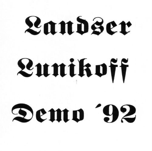 Album herunterladen Landser - Lunikoff Demo 92
