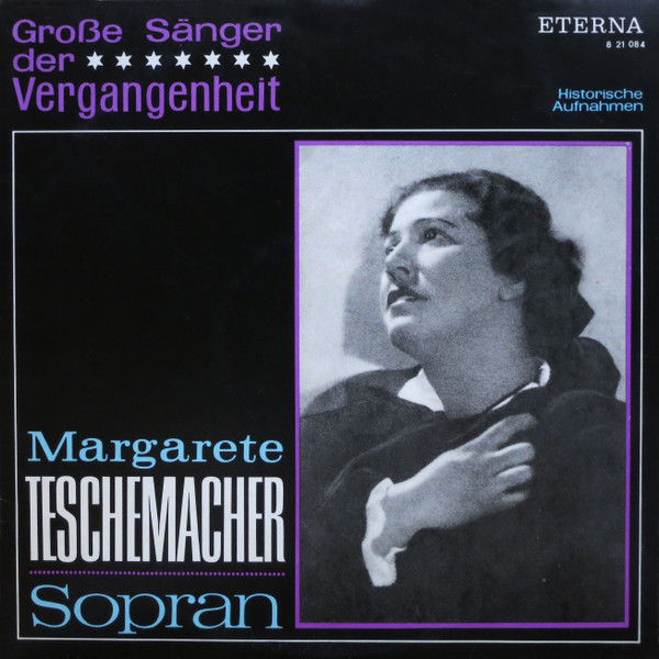 descargar álbum Margarete Teschemacher - Margarete Teschemacher Sopran