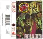 Cover of Reign In Blood, 1986, Cassette
