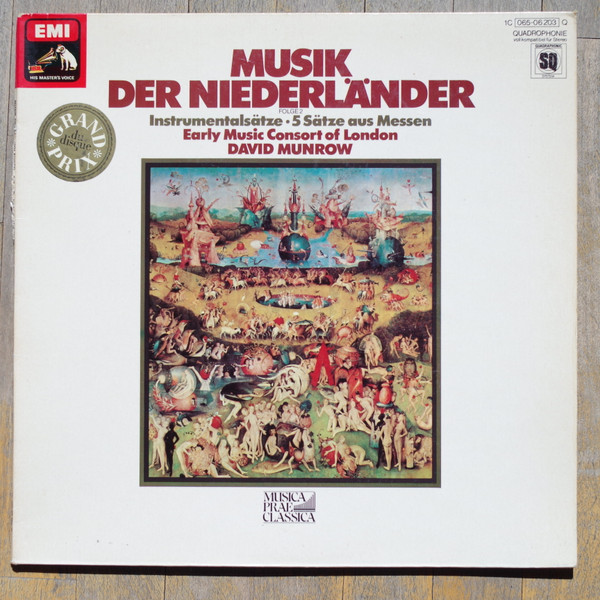 last ned album David Munrow, The Early Music Consort Of London - Musik Der Niederländer Folge 2 Instrumentalsätze 5 Sätze aus Messen