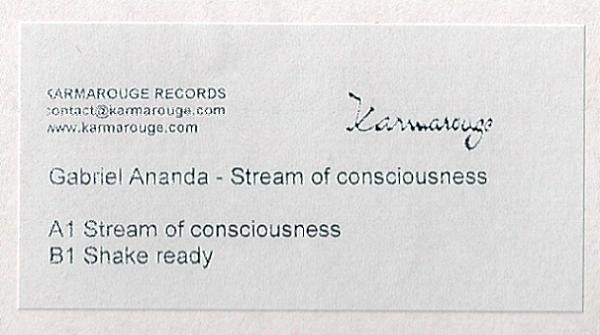 baixar álbum Gabriel Ananda - Stream Of Consciousness
